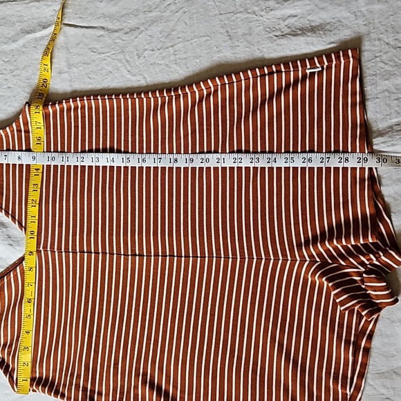 RVCA romper sleeves stripes size small - Picture 9 of 10